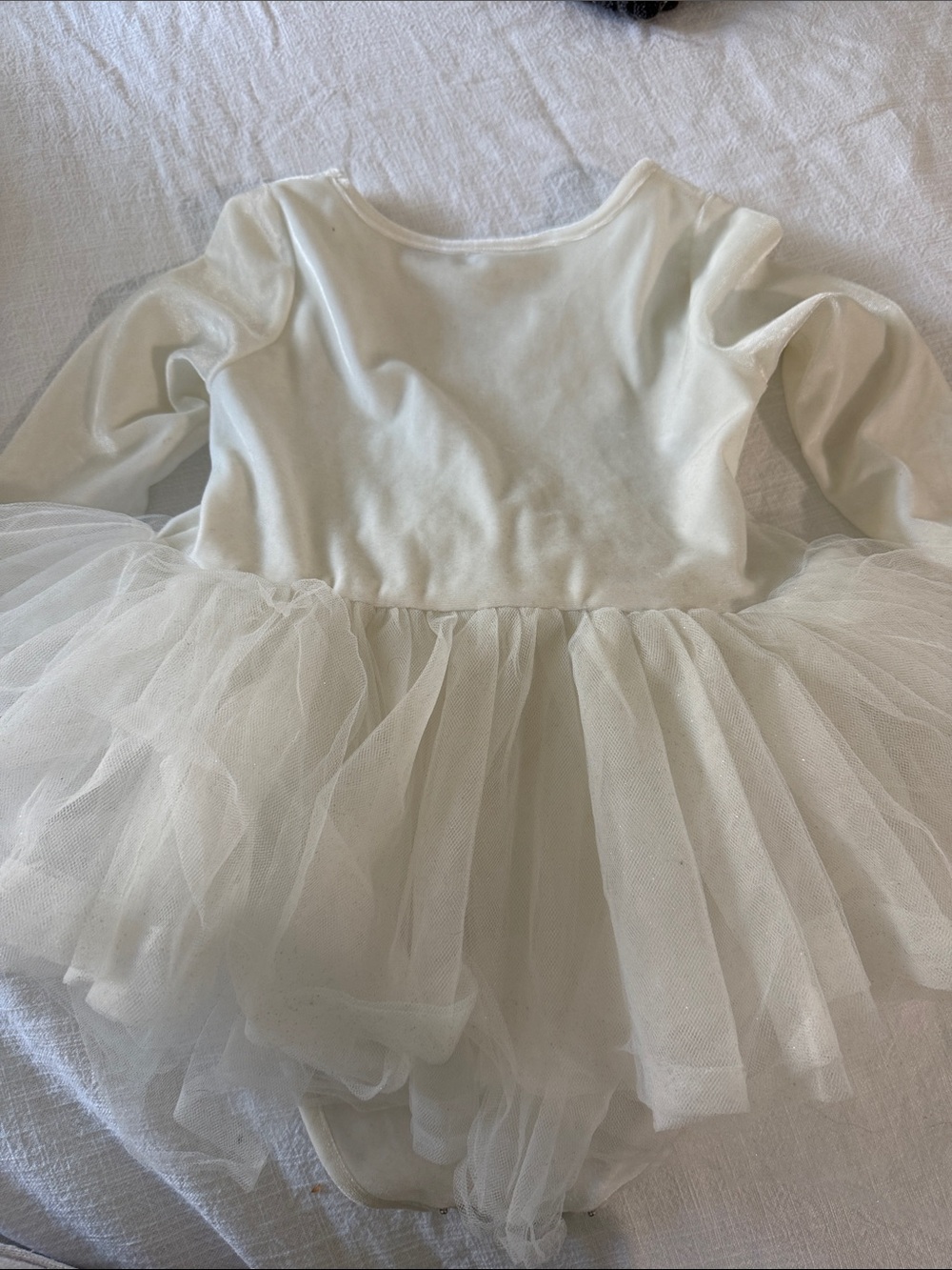 I love Plum White Tulle Ballet Tutu Costume for Kids